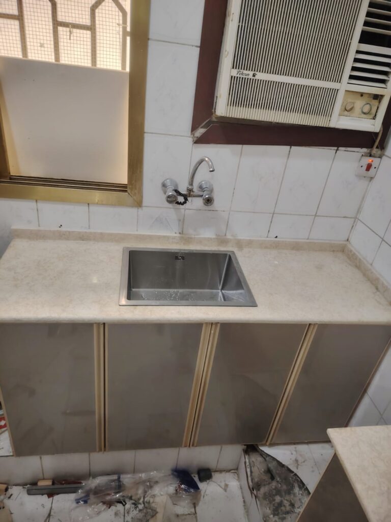فني تعديل وتركيب أحواض استيل المطابخ بجدة – فني وخدمة فورية